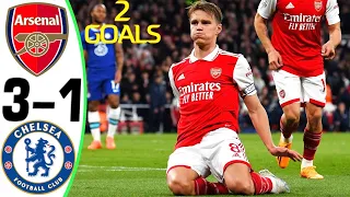 Arsenal vs Chelsea 3-1 - All Goals & Highlights - 2023 💥 ODEGAARD