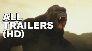 Kong: Skull Island - All Trailers (2017)