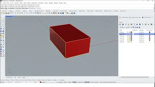 Short lesson for Rhinoceros in English. Tool: duplicate edges.