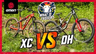 Cross Country Mountain Bike Vs Downhill Bike | What Is Faster?