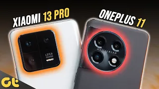 Xiaomi 13 Pro vs OnePlus 11 Camera Comparison: LEICA vs Hasselblad = 🔥🔥 | GTR
