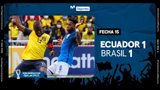 ECUADOR vs. BRASIL [1-1]: RESUMEN y GOLES | FECHA 15 | CLASIFICATORIAS QATAR 2022 🇪🇨⚽️🇧🇷