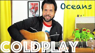 Guitar Lesson: How To Play Oceans by Coldplay