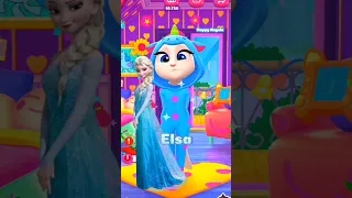 Elsa☃️🌨️❄️ Talking Angela💕 #mytalkingangela2 #frozen #viral