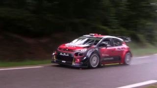 TEST SEBASTIEN LOEB Citroën C3 WRC 2017 Max Attack! [HD] -