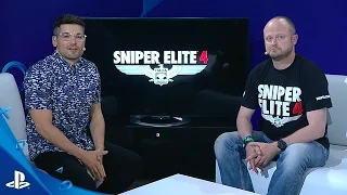 Sniper Elite 4 - E3 2016 LiveCast | PS4