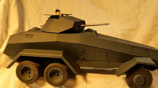 Sd.Kfz.231 with DIY-TCB - First Run