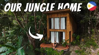 OUR TINY JUNGLE HUT HOME IN SIQUIJOR ISLAND, PHILIPPINES! 🇵🇭