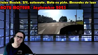 Salon de Munich, ZFE, Autoroute, test CL43, ... - Actu Moteur : Septembre 2023