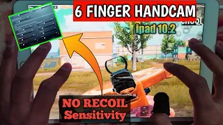 PUBG MOBILE 6 Finger Handcam #7 | iPad 7th Gen. Gameplay | ipad 10.2 Balanced+Extreme Test 🍎