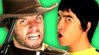 Epic Rap Battles of History - Behind the Scenes - Bruce Lee vs Clint Eastwood