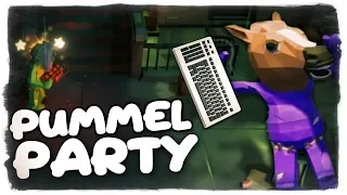 АЛЕКС ОТ УГАРА СЛОМАЛ КЛАВУ ОБ СТОЛ В PUMMEL PARTY