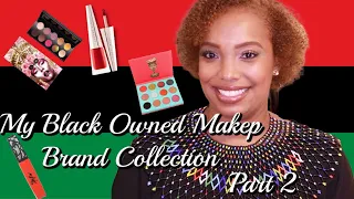 My Black Owned Makeup Collection | Part 2 The Lippies & Eyeshadows