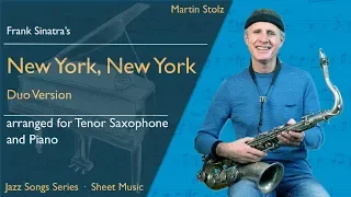How to play "New York, New York" for Tenor Saxophone and Piano