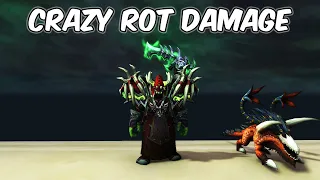 CRAZY Rot Damage - 9.2.5 Affliction Warlock PvP - WoW Shadowlands PvP