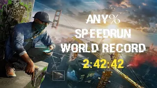 Watch Dogs 2 Any% Speedrun in 2:42:42 (Former WR)