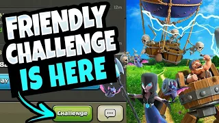 Clash of clans Update FRIENDLY CHALLENGES ARE HERE ( BUILDER BASE)