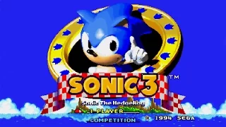 Sonic the Hedgehog 3 - Sega Genesis - No Commentary