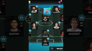 Dls 23 top 11 Low Rating squad 3-2-3-2 Formation #viral #shorts