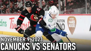 FIVE STRAIGHT WINS // Canucks vs Senators Post-Game