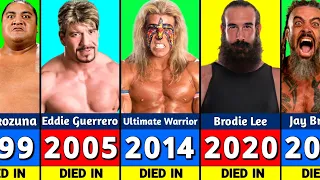 WWE Wrestler Died In Every Year 1990-2023