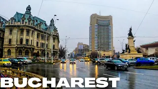 Walk in BUCHAREST - Capital of ROMANIA