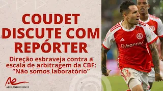 COUDET DISCUTE COM REPÓRTER | DIREÇÃO ESBRAVEJA CONTRA A CBF | VITÓRIA PARA DAR UM POUCO DE PAZ