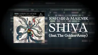 KSHMR & Marnik (ft. The Golden Army) - SHIVA (Sunburn 2017 Anthem) [Fl Studio Remake]