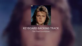 The Final Countdown (KEYBOARD BACKING TRACK)