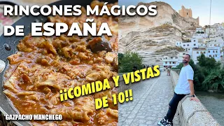 Comiendo en el PUEBLO MÁS BONITO de la Provincia de ALBACETE y Probando COMIDA TÍPICA MANCHEGA