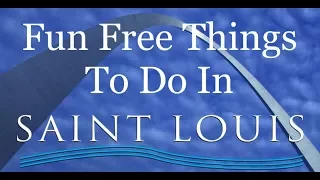 Free things to do in St Louis - must do places, walks, and attractions for a fun day on a budget.