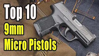 Top 10 9mm Double-Stack Micro Pistols In The World 2022 | MilitaryTube