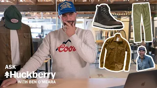 We Answer Your Fall Style Questions | "Ask Huckberry" with Ben O |  Ep. 1 | Huckberry Gear Lab