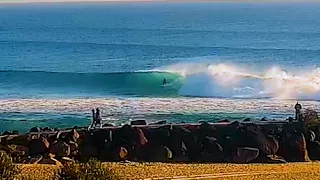 Kirra, Snapper Rocks see large, long period swell