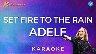 Adele - Set fire to the rain (Karaoke)