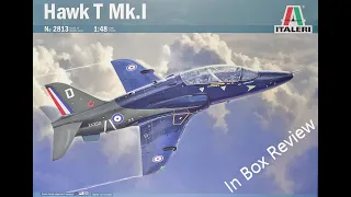 Italeri 1/48th Scale Hawk T Mk.1 Inbox review (2021 release)