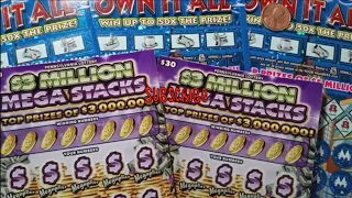 $210 session of PA Lottery BIG BOY tickets 🤞 Scratchcards 🍀 Monopoly & STACKS 🥞