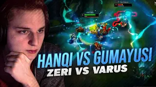 CN Rank 1 ADC vs T1 Gumayusi - Pandore Reacts 'Hanql Zeri vs Varus (2255 LP) - Hanql Zeri Guide'