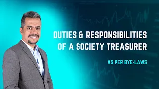 Duties & Responsibilities of a society treasurer