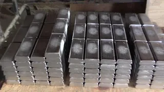 Lead Pot 6 - Alloying and Ingot Casting