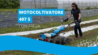 Motocoltivatore 407 con fresa - Bertolini