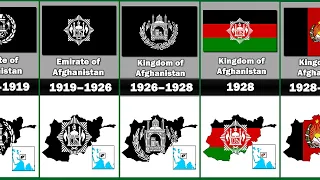 Evolution of Afghanistan's Territory and Flag