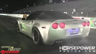 C6 Z06 running 9 second Quarter Mile