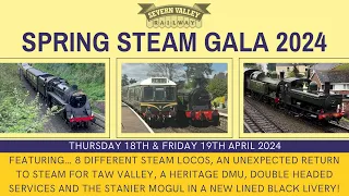 Episode 203 | Severn Valley Railway Spring Steam Gala 2024 | 18/04/24 & 19/04/24