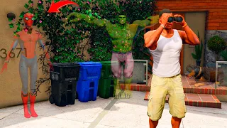 Franklin Trying To Find Hidden SPIDERMAN In Hide & Seek In GTA 5 ! (GTA 5 Mods)