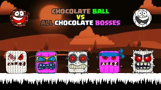 RED BALL 4: CHOCOLATE BALL VS ALL CHOCOLATE BOSSES ALL LEVELS (15,30,45,60,75) WALKTHROUGH GAMEPLAY