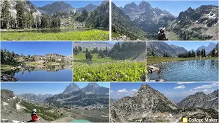 Stunning Teton Crest Trail 3-day backpacking hike in 12 minutes | Rendezvous Mountain to String Lake