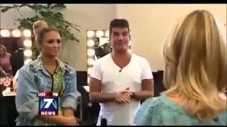 The X Factor USA   Season 2 Auditions   TX Interview   Simon, Demi   LA   YouTube