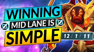 How to Play Like a 9K MMR MIDLANER - INSANE Tips and Tricks (Ember Spirit) - Dota 2 Guide