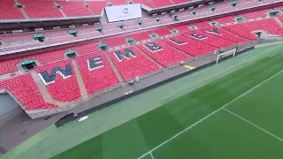 Wembley Stadium drone fly-through